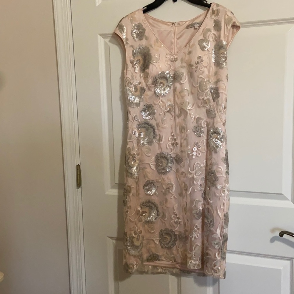 Sue wong pink dress - cocktail attire